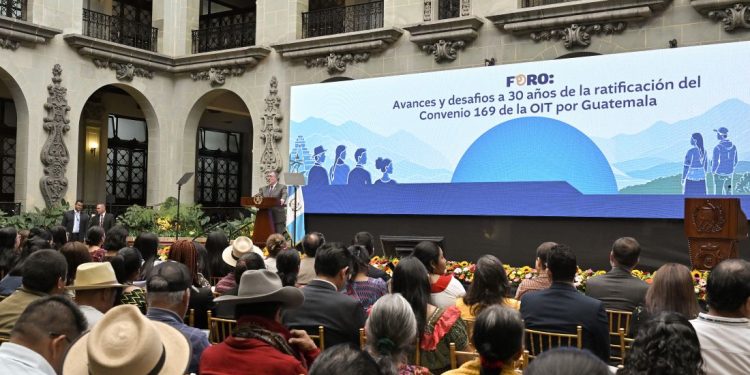 Presidente Bernardo Arévalo resalta que diálogo con pueblos indígenas debe avanzar a una relación permanente e igualitaria