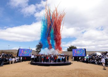 Presidente Bernardo Arévalo participa en colocación de la primera piedra de la Ciudad Deportiva de Zaragoza, Chimaltenango