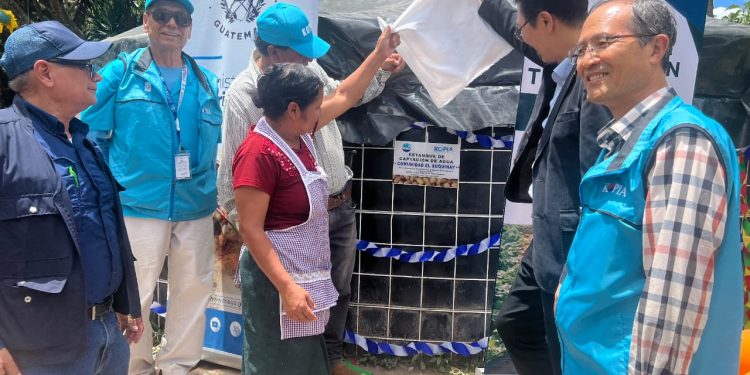 Reservorio de agua fortalece producción de familias en Jalapa