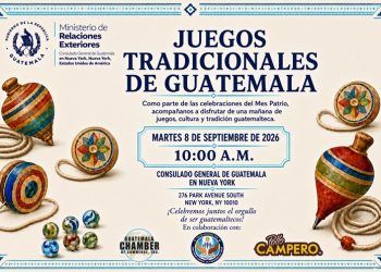 Consulado General en Nueva York invita a celebrar el mes patrio con juegos tradicionales de Guatemala