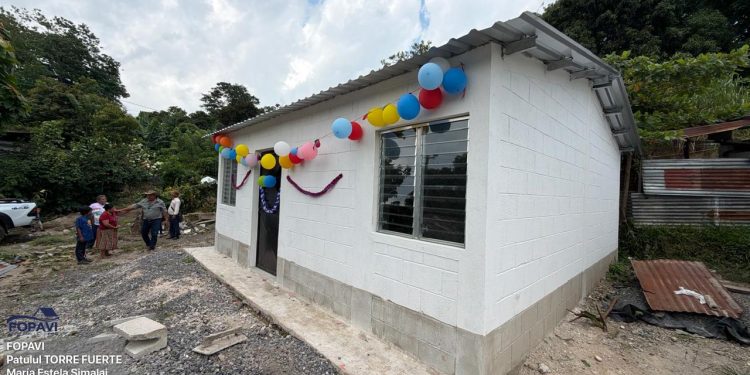 Suchitepéquez registra la mayor cantidad de viviendas finalizadas por Fopavi