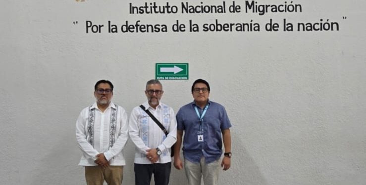 Consulado de Guatemala en Tenosique fortalece vínculos con autoridades migratorias
