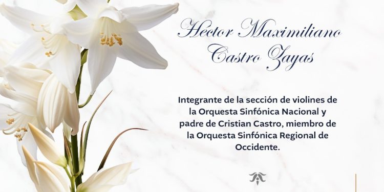 Lamentamos el sensible fallecimiento de Héctor Maximiliano Castro Zayas