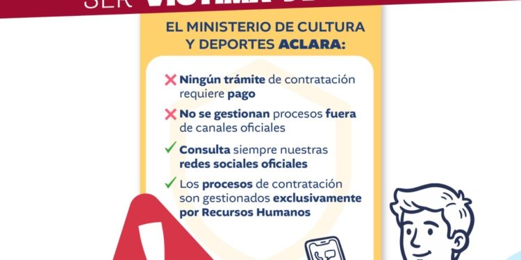 ¡No caigas en estafas! Verifica los procesos de contratación
