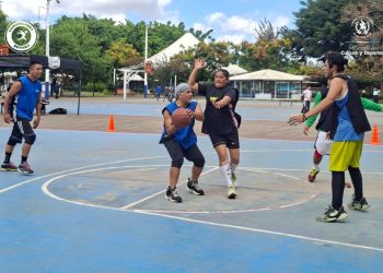 La cancha de Campo Marte reúne a equipos en jornada de baloncesto 3×3