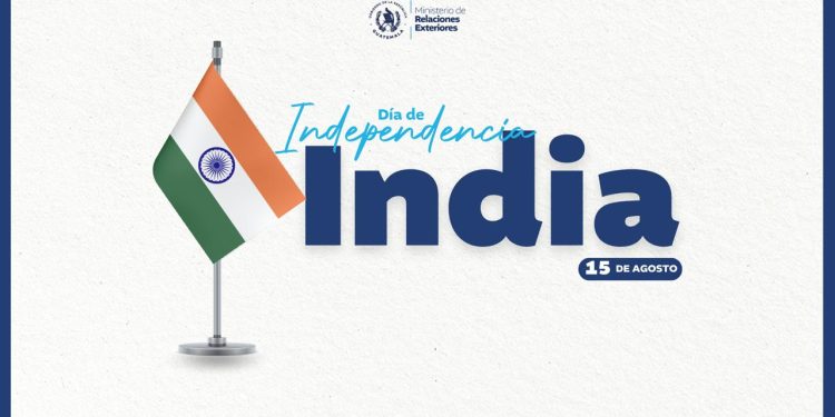 Guatemala felicita a India en su Día de Independencia