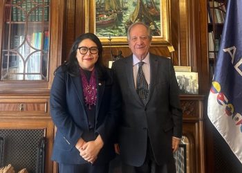 Vicecanciller Bolaños Pérez se reúne con secretario general de la ALADI