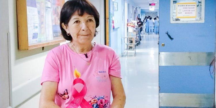 Mirian De León destaca la esperanza en el camino de su lucha contra el cáncer con atención humana en el Hospital Roosevelt