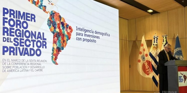 SOSEP PARTICIPA EN FORO REGIONAL SOBRE SECTOR PRIVADO Y DESAFÍOS DEMOGRÁFICOS.