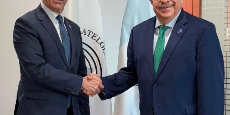 Canciller Martínez Alvarado sostiene reunión con el secretario general de OPANAL