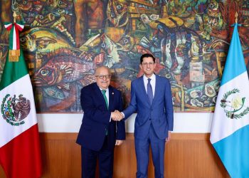 Los cancilleres de Guatemala y México reafirman su compromiso con la cooperación estratégica en los temas de la agenda bilateral