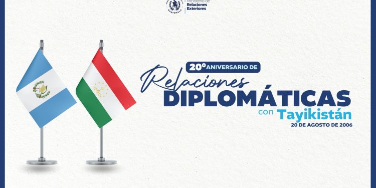 Guatemala y Tayikistán celebran 20 años de relaciones diplomáticas