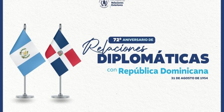 Guatemala y República Dominicana conmemoran 72 años de relaciones diplomáticas