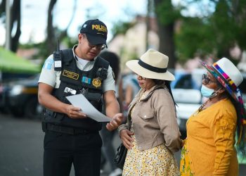 PNC refuerza seguridad preventiva durante la Feria de Jocotenango