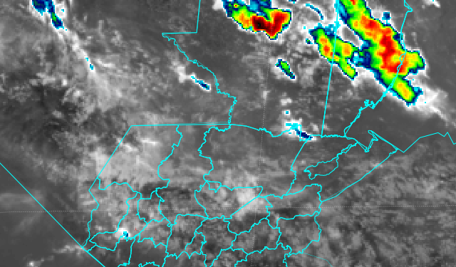 Lluvias y ambiente cálido durante el fin de semana