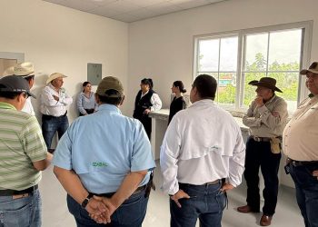 Supervisan avances del Laboratorio de Sanidad Animal en Izabal