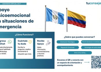 Guatemaltecos en Colombia pueden acceder a orientación psicológica tras terremoto