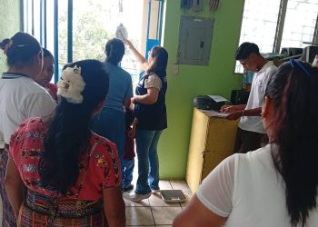 Monitorean peso, talla y estado nutricional de niños en Suchitepéquez