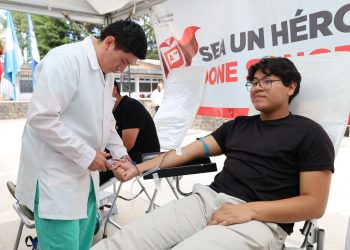 Unión de esfuerzos permite realizar en Quetzaltenango jornada de donación de sangre
