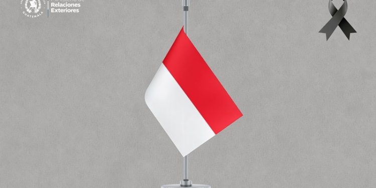 Guatemala se solidariza con Indonesia tras terremoto