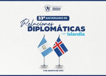 Guatemala e Islandia conmemoran 33 años de relaciones diplomáticas