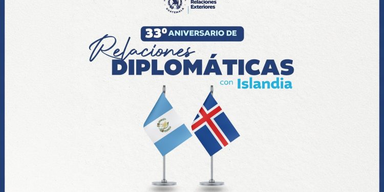 Guatemala e Islandia conmemoran 33 años de relaciones diplomáticas