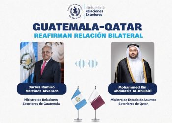 Guatemala y Qatar reafirman la relación bilateral