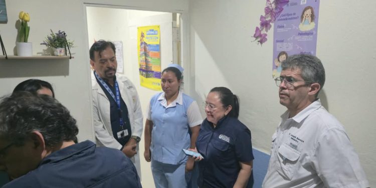 Autoridades de Salud supervisan servicios y equipamiento del Hospital de Escuintla