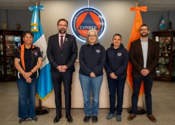 SE-CONRED y la OIM fortalecen lazos de cooperación para la gestión de riesgos en Guatemala