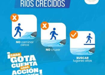 Aumento del caudal de los ríos requiere medidas de prevención