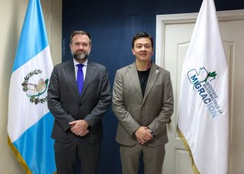 Director General del IGM se reúne con el nuevo Jefe de Misión de la OIM en Guatemala