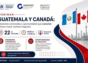 Embajada en Canadá invita a empresas guatemaltecas a seminario sobre oportunidades comerciales