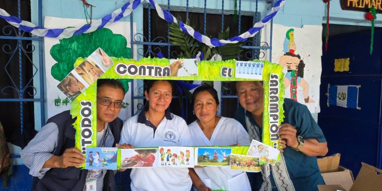 Xejuyup, Sololá, intensifica jornadas integrales de vacunación para prevenir el sarampión