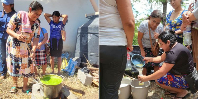 Agricultoras de Chiquimula aprenden a elaborar fertilizantes y biocontroladores naturales