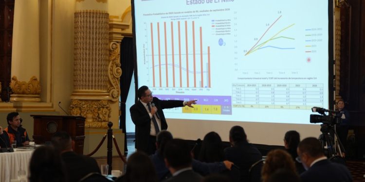 INSIVUMEH presenta perspectiva climática y condiciones del fenómeno de El Niño en el CONASAN.