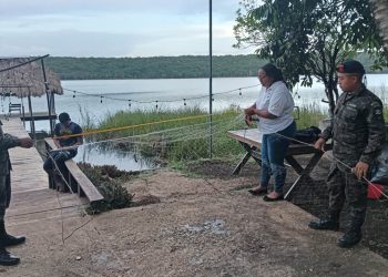 Decomisan trasmallo prohibido en el Lago Petén Itzá
