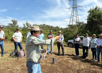 Extensionistas de Suchitepéquez capacitados en conservación de suelos y manejo hídrico