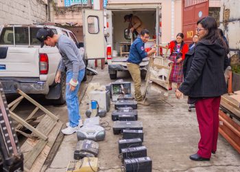 Distritos de Salud de Quetzaltenango realizan baja de bienes inservibles