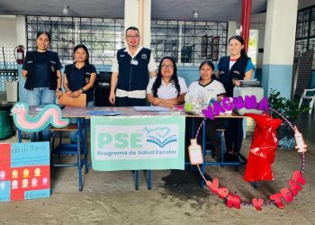 Salud Escolar: Acercan vacunación, desparasitación y prevención a estudiantes de Zacapa