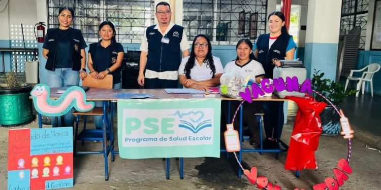 Salud Escolar: Acercan vacunación, desparasitación y prevención a estudiantes de Zacapa