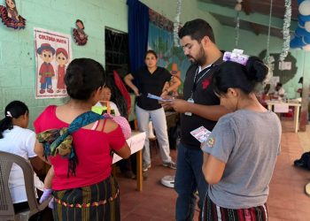Familias de El Cielito, Cuilapa, son atendidas en jornada de servicios de salud, nutrición y prevención del cáncer