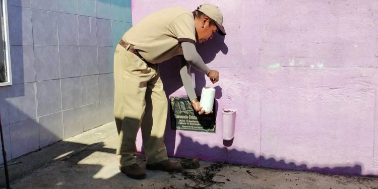 Vigilancia en cementerio de Taxisco, Santa Rosa, ayuda a eliminar criaderos de zancudos