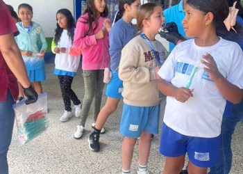 Escolares de 68 escuelas reciben aplicación de flúor en Santa Catarina Mita, Jutiapa
