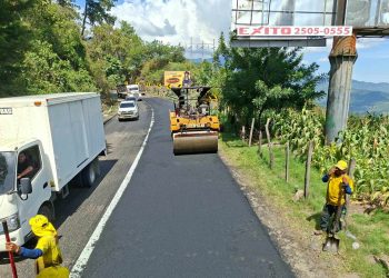 Recuperan las condiciones de la vía en San Jerónimo, Baja Verapaz
