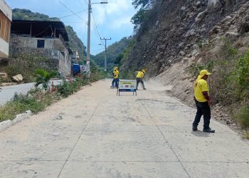 Restablecen la circulación tras derrumbe en San Pedro La Laguna, Sololá
