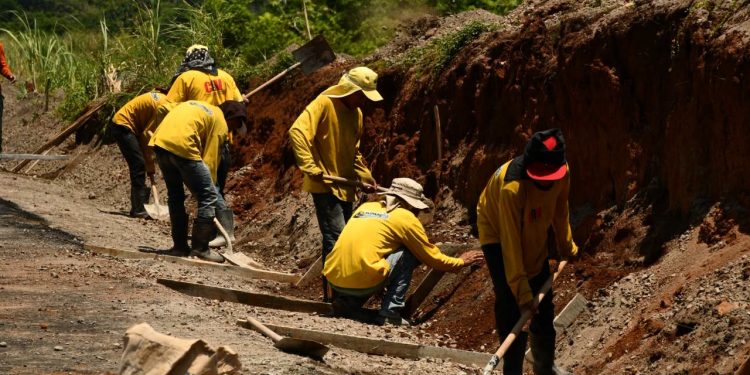 Avanzan trabajos en el Anillo Regional C-50 en Escuintla