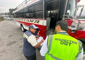 Imponen fuertes sanciones a buses extraurbanos de Chimaltenango y Retalhuleu
