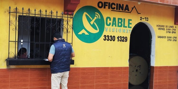 Supervisiones de cableoperadoras llegan a Chimaltenango