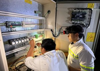 Personal del AILA fortalece conocimientos en electricidad con apoyo de Intecap