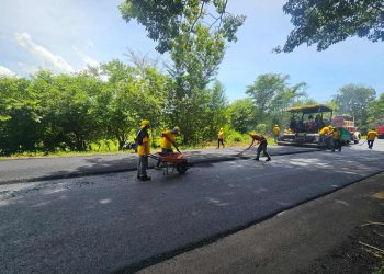 Carretera entre Chiquimulilla y Las Lisas presenta avances en su recuperación